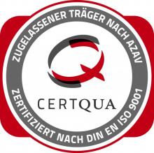 Logo der CERTQUA Zetifizierung