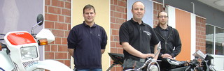 Gruppenbild von der HBZ-Meisterfeier der Zweiradmechaniker 2012